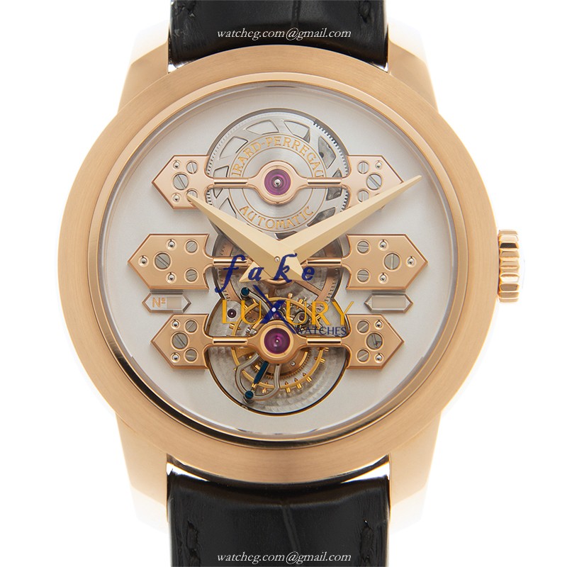 Girard Perregaux 99193-52-000-BA6A - Replica Watch - Automatic - 18kt Rose Gold - White Dial - Luxury Replica Watch