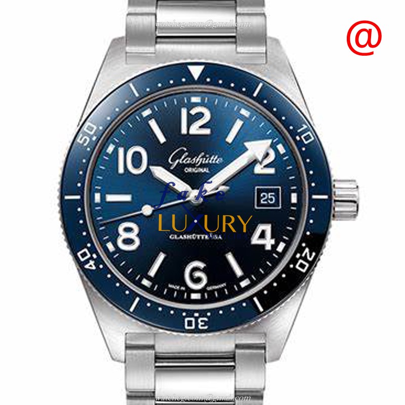 Glashutte 1-39-11-09-81-70 Spezialist Blue Dial Automatic Steel Replica Watch - Luxury Replica Watch