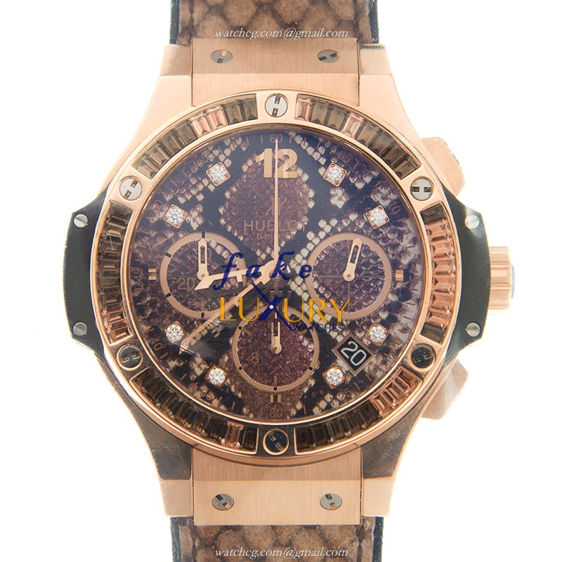 Hublot Big Bang 341.PX.7918.PR.1979 Replica Watch, Brown Dial, Rose Gold Case, Automatic - Luxury Replica Watch