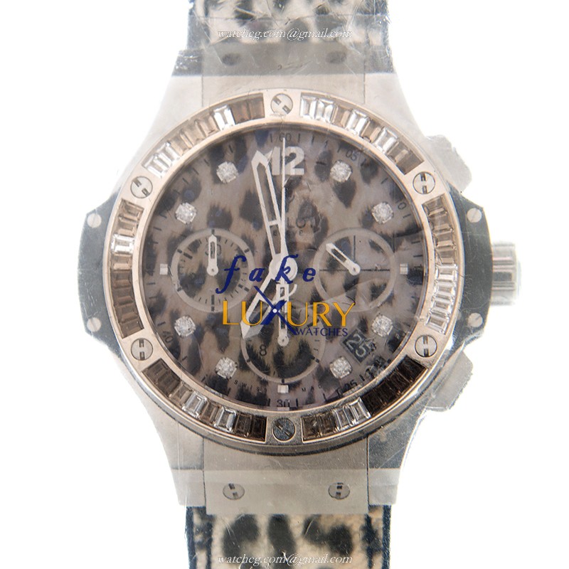 Hublot 341.SX.7717.NR.1977 Automatic Brown Dial Brown Strap Steel Case Replica Watch - Luxury Replica Watch