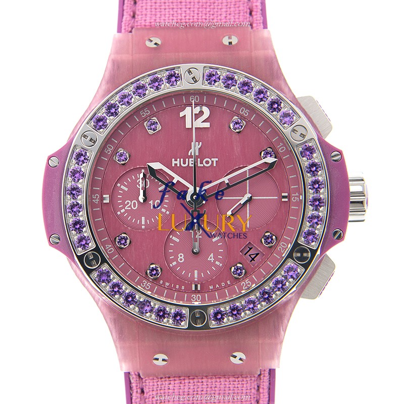 Hublot 341.XP.2770.NR.1205 BIG BANG Auto Titanium Diamond Bezel Replica Watch - Luxury Replica Watch
