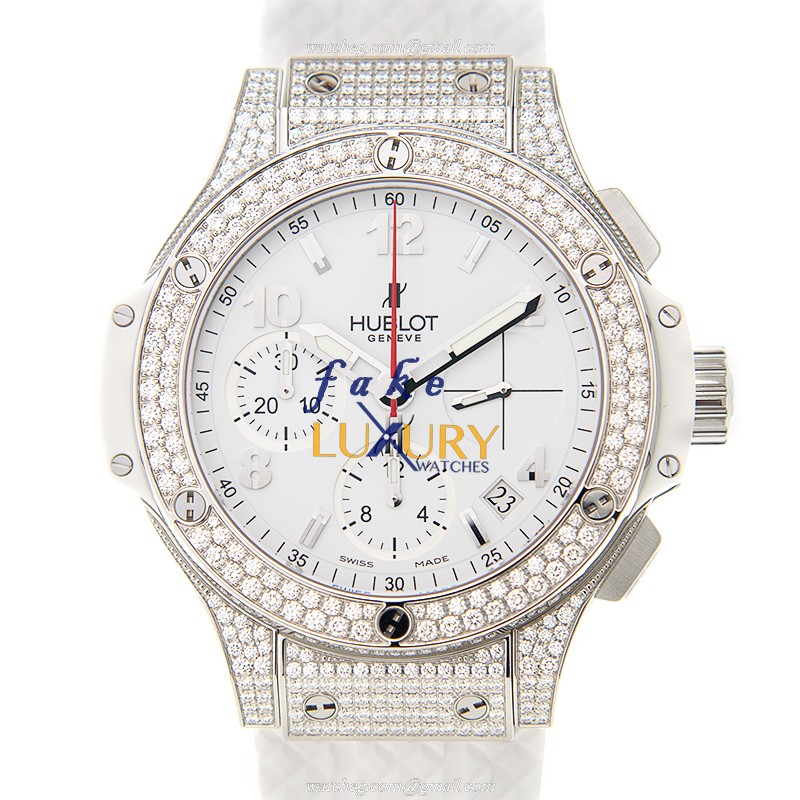 Hublot 342.SE.230.RW.174 Swiss Automatic Stainless Steel & Diamond Replica Watch - 41mm Case - Luxury Replica Watch