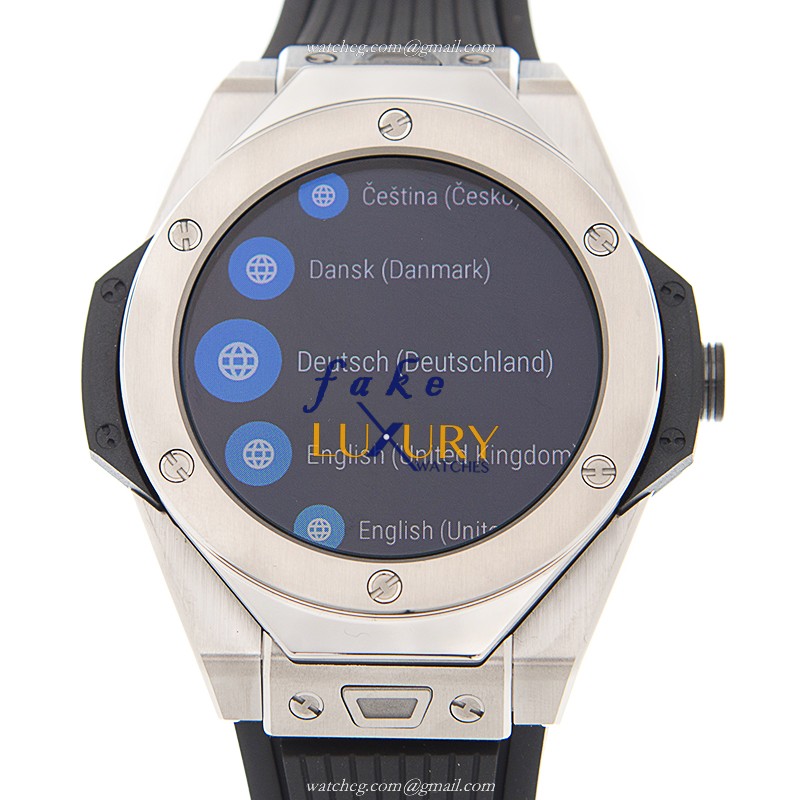 Hublot 400.NX.1100.RX BIG BANG PVD Titanium Replica Watch, Automatic, Black Dial, PVD Titanium Case - Luxury Replica Watch