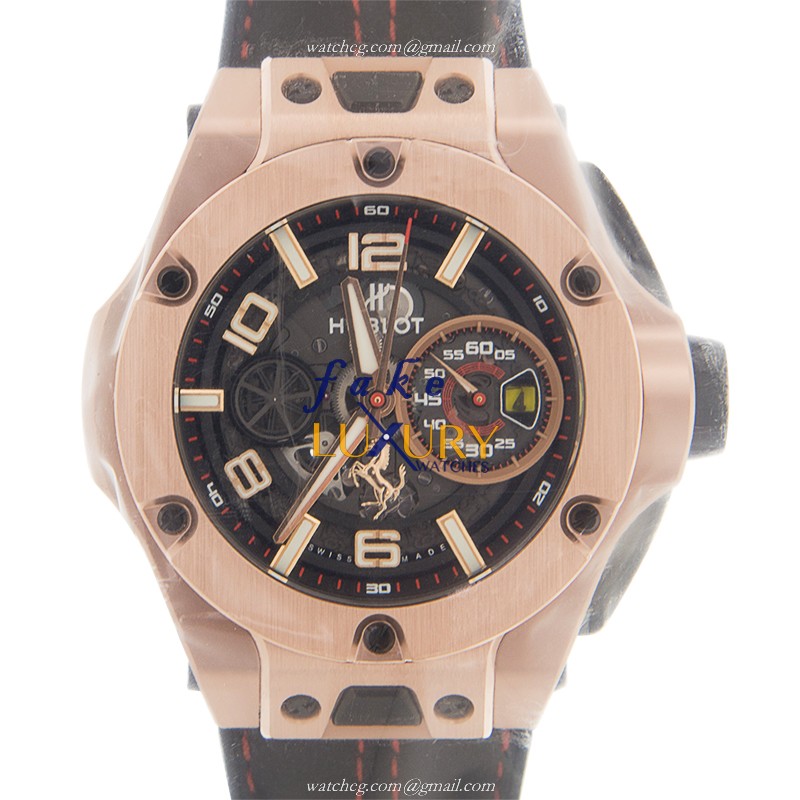 Hublot 402.OX.0138.WR Replica Big Bang Watch, Automatic, 18kt Rose Gold Case - Luxury Replica Watch