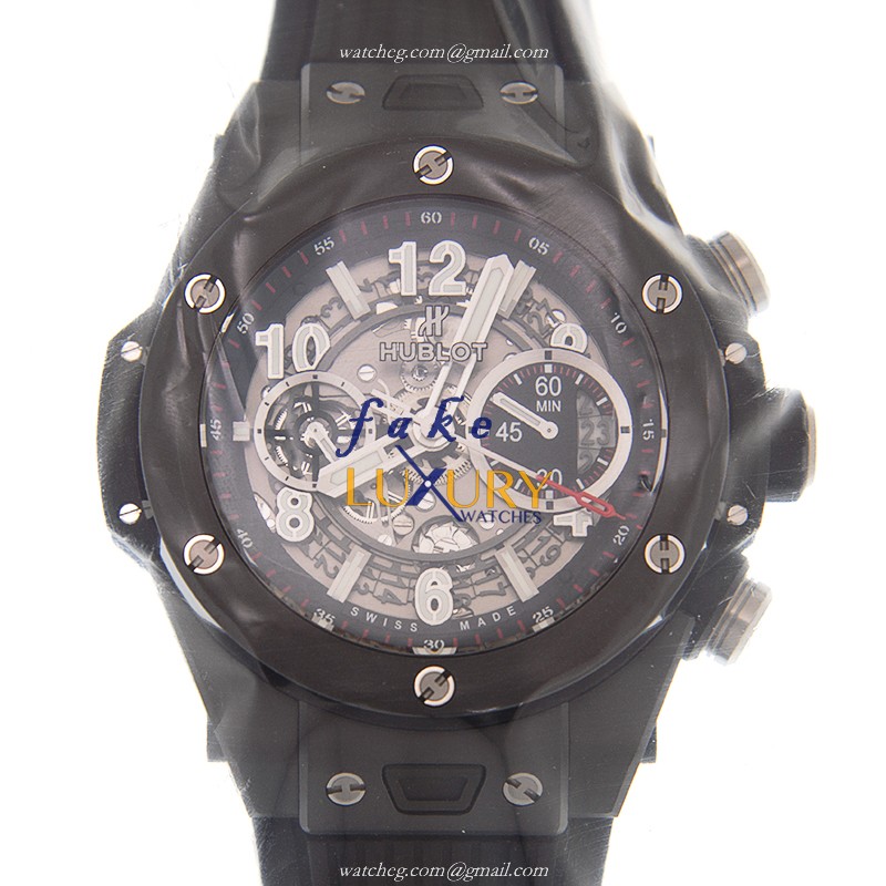 Hublot Big Bang 411.CI.1170.RX Replica Watch, Automatic Ceramic Case, Silver Dial - Luxury Replica Watch