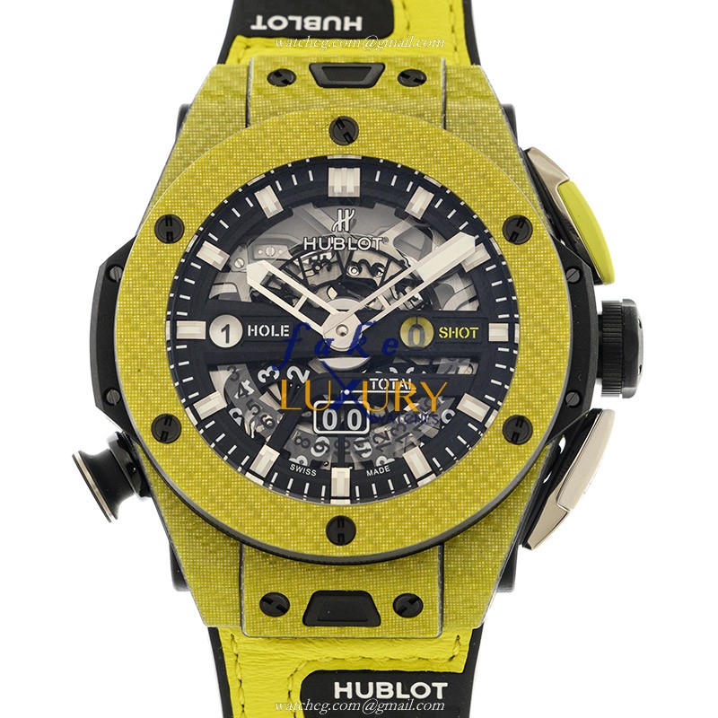 416.YY.1120.VR - Hublot Big Bang Replica Watch Automatic Carbon Fiber Transparent Dial - Luxury Replica Watch