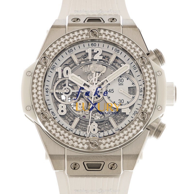 Hublot 441.NE.2011.RW.1104 BIG BANG Automatic Titanium & Diamond  Replica Watches - Luxury Replica Watch