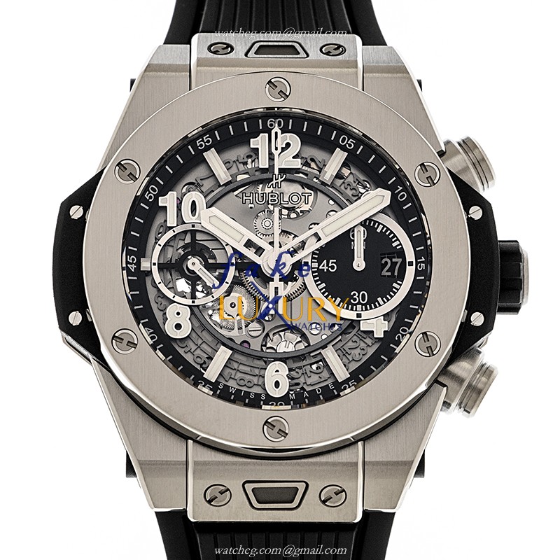 Hublot 441.NX.1171.RX BIG BANG Automatic Titanium Replica Watch, 42mm, Swiss Movement, Transparent - Luxury Replica Watch
