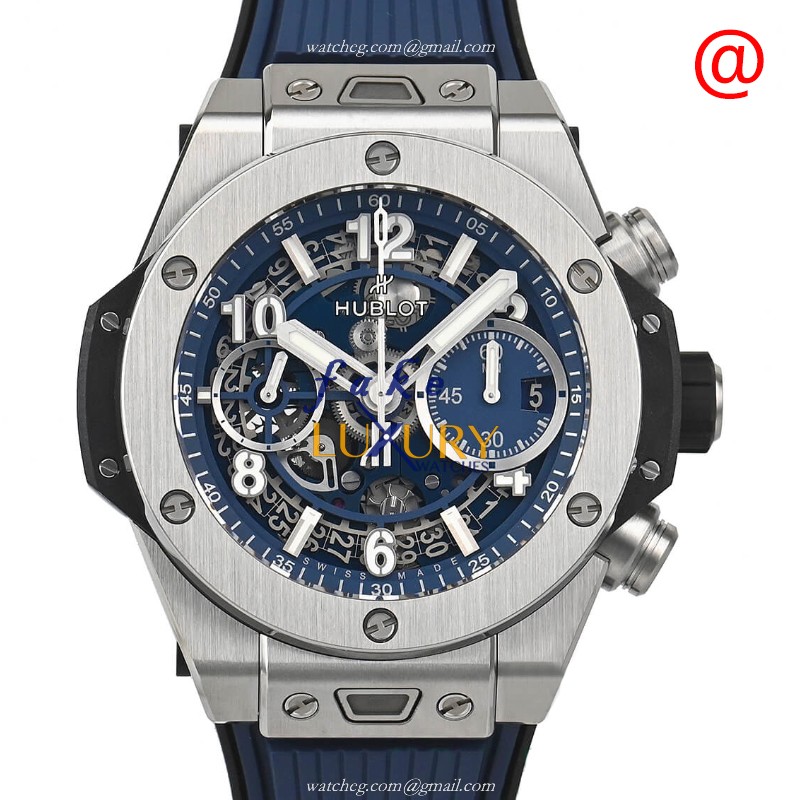 Hublot Big Bang 441.NX.5171.RX Blue Dial Titanium Automatic Replica Watch - Luxury Replica Watch