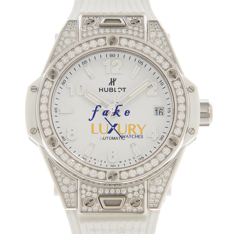 Hublot 465.SE.2010.RW.1604 BIG BANG Auto Stainless Steel Diamond Bezel - Replica Watch - Luxury Replica Watch