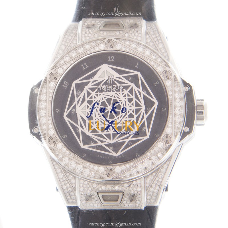 -465.SS.1117.VR.1704.MXM18 Hublot BIG BANG Automatic Stainless Steel Replica Watch - Luxury Replica Watch