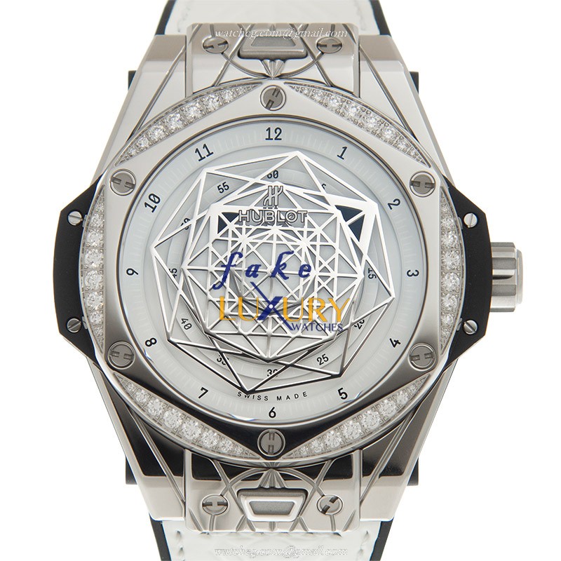Hublot 465.SS.2027.VR.1204.MXM19 LTD 200 - Automatic - Stainless Steel & Diamonds - Replica Watch - Luxury Replica Watch