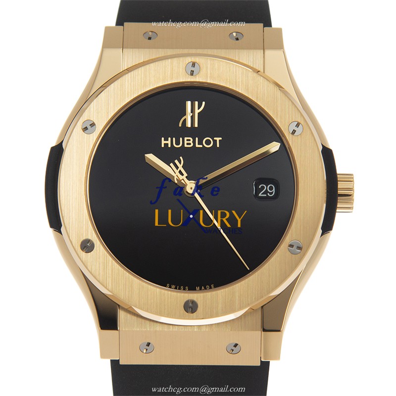 -511.VX.1280.RX.MDM40 LTD 100 PC Hublot Classic Fusion Automatic 18kt Yellow Gold Replica Watch - Luxury Replica Watch