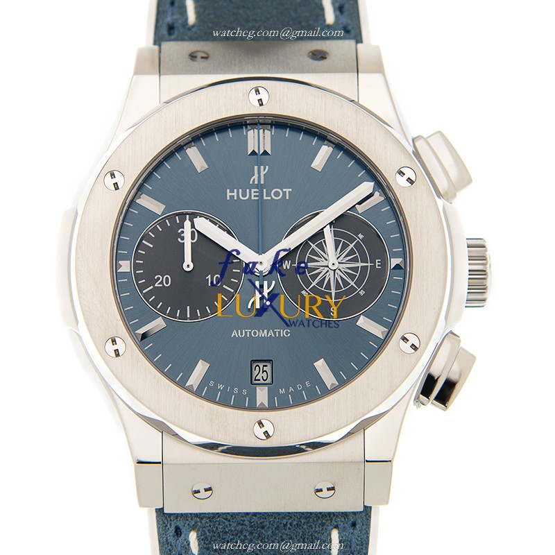 Hublot Classic Fusion 521.NE.7170.VR.LG017 - Replica Watch - Automatic - Blue Dial - Steel Case - Luxury Replica Watch