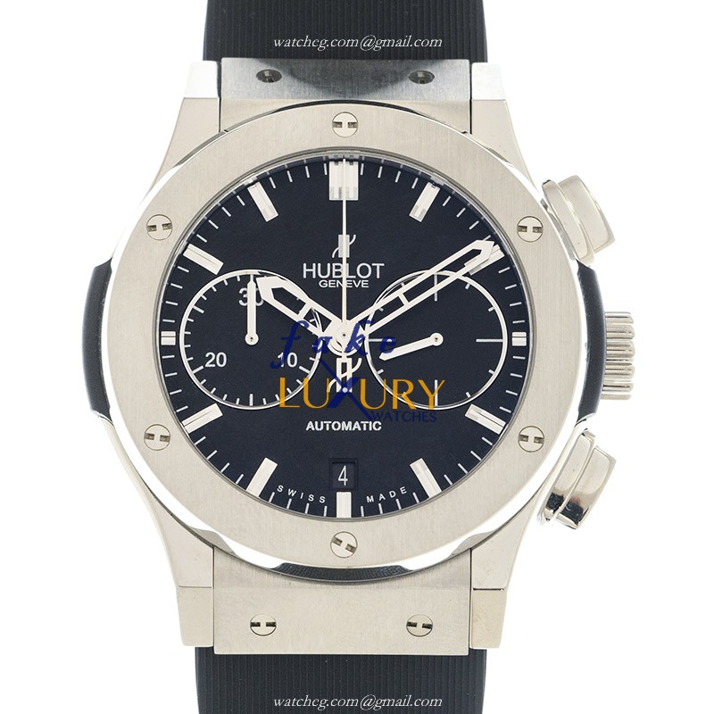 Hublot 521.NX.1170.RX Classic Fusion Replica Watch, 45mm Automatic, Black Dial, Titanium Case - Luxury Replica Watch