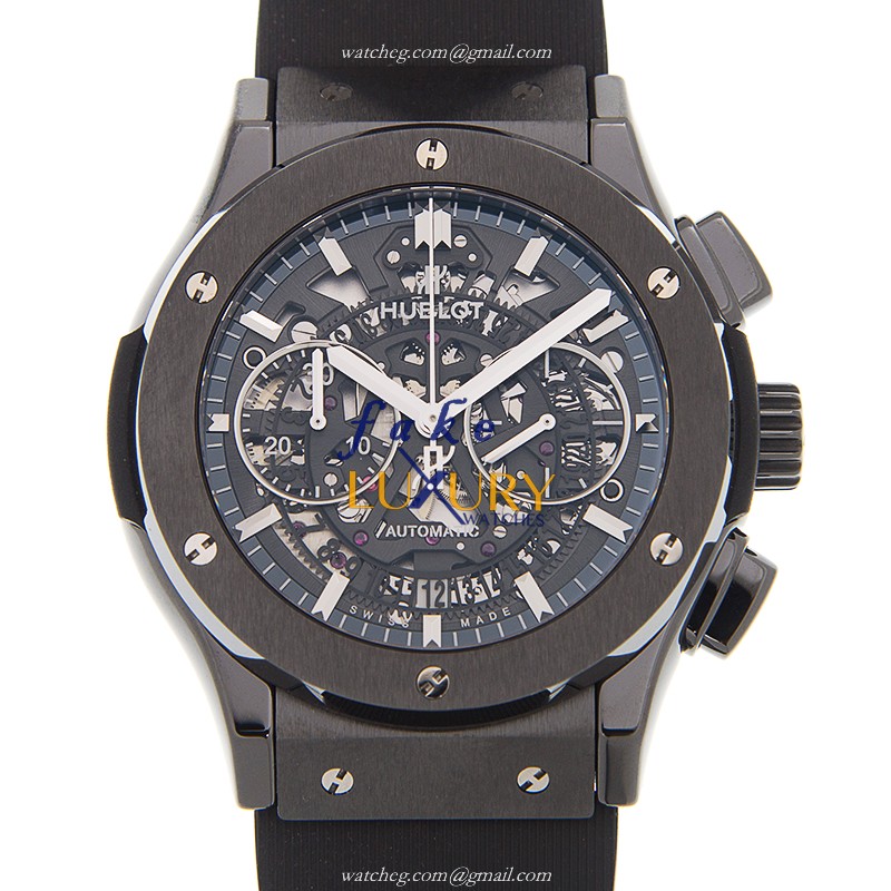 Hublot Classic Fusion 525.CM.0170.RX Replica Watch, Black Dial, Steel Case, Automatic - Luxury Replica Watch