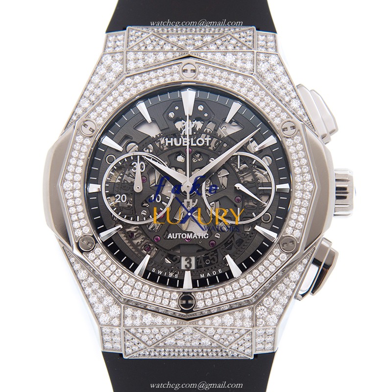 Hublot 525.NX.0170.RX.1704.ORL18 - Replica Watch - Automatic - Titanium & Diamond Case - Luxury Replica Watch