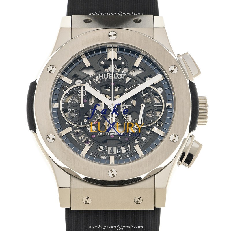 Hublot 525.NX.0170.RX CLASSIC FUSION Automatic Titanium Replica Watch, Auto, 45mm, Black Rubber - Luxury Replica Watch
