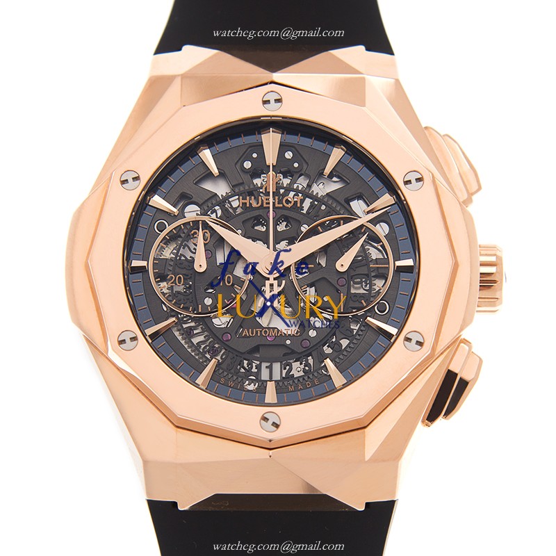 Hublot 525.OX.0180.RX.ORL18 CLASSIC FUSION Auto 18kt Rose Gold Replica Watch - Automatic Movement - Luxury Replica Watch