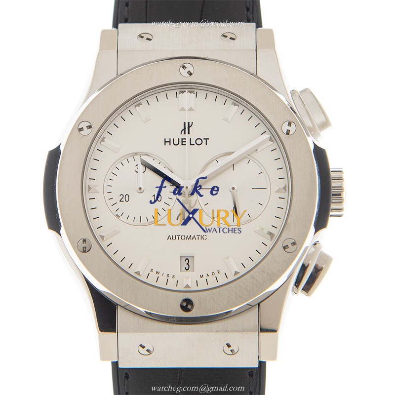 - 541.NX.2611.LR Hublot Classic Fusion Automatic Titanium Replica Watch - Silver Dial - Luxury Replica Watch