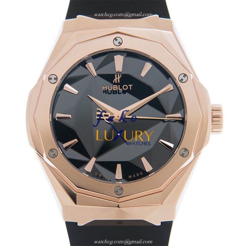 Hublot Classic Fusion Replica Watch 550.OS.1800.RX.ORL19, Automatic Movement, 40mm Rose Gold Case - Luxury Replica Watch