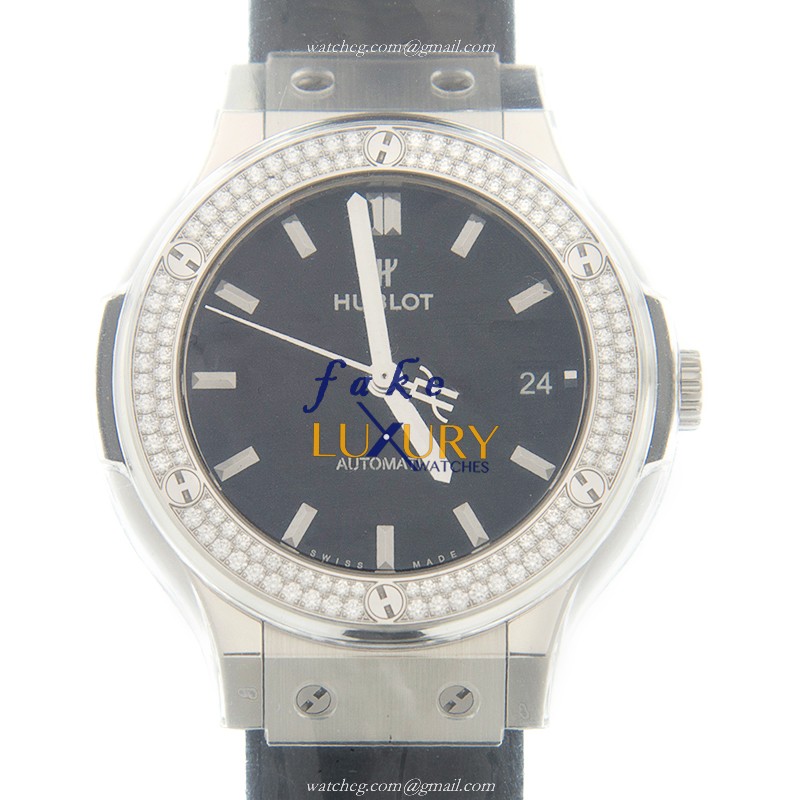 Hublot 565.NX.1171.LR.1104 Automatic Titanium Replica Watch - Black Dial - 38mm - Swiss Clone - Luxury Replica Watch