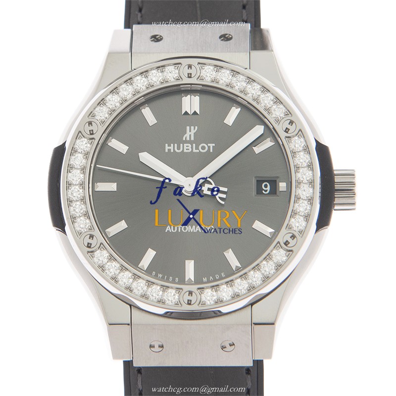 Hublot 565.NX.7071.LR.1204 CLASSIC FUSION Auto Titanium Diamond Case Replica Watch - Luxury Replica Watch