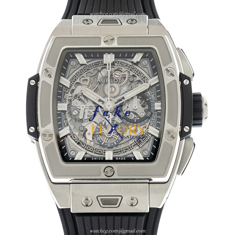 642.NX.0170.RX - Hublot Big Bang Replica Watch - Titanium 42mm Automatic Transparent Dial - Luxury Replica Watch