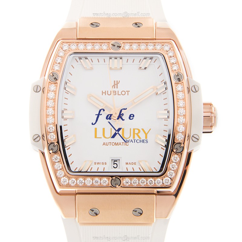 Hublot 665.OE.2080.RW.1204 Automatic 18kt Rose Gold Diamond Bezel Replica Watch - Luxury Replica Watch