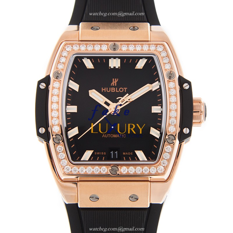 Hublot 665.OX.1180.RX.1204 BIG BANG Automatic 18kt Rose Gold & Diamonds Replica Watch - Swiss - Luxury Replica Watch