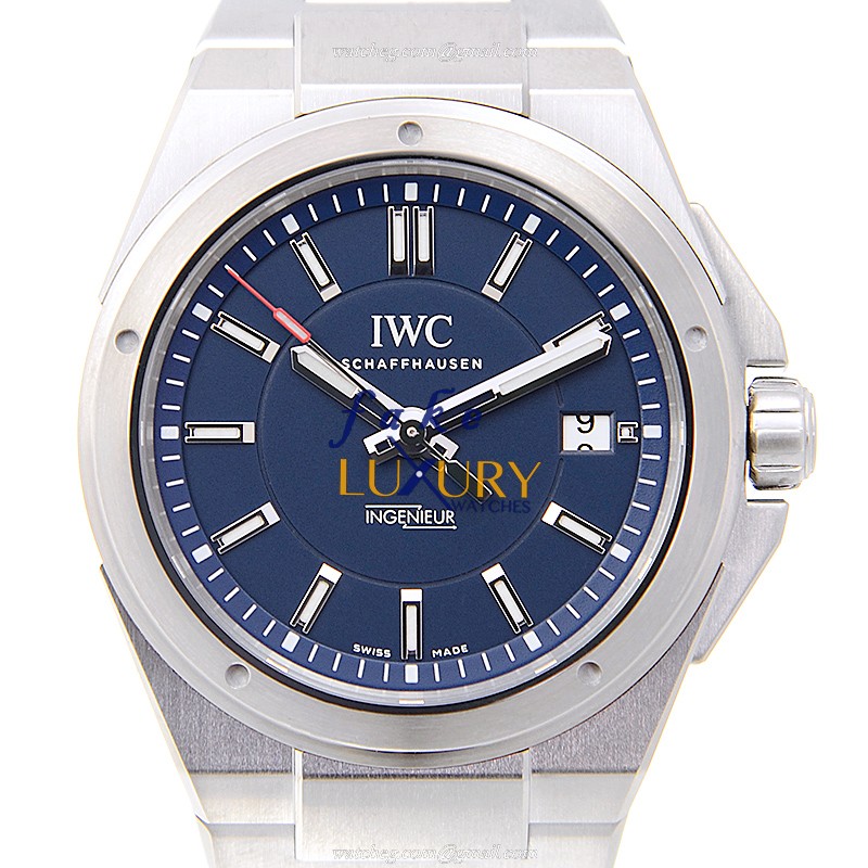 IWC INGENIEUR IW323909 Automatic Blue Dial Stainless Steel Replica Watch - Luxury Replica Watch