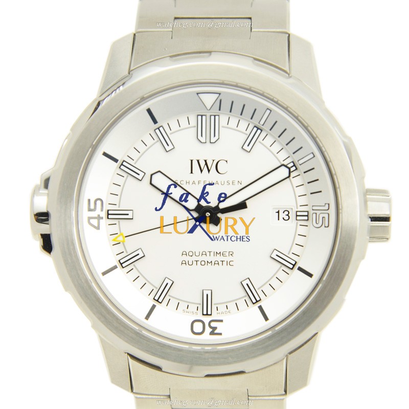 IWC Aquatimer IW329004 Automatic Stainless Steel Silver Dial Replica Watch - Luxury Replica Watch