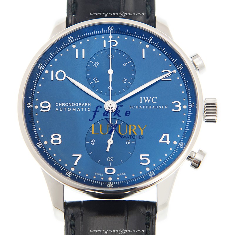 IW371491 - IWC Portuguese Replica Watch Automatic Blue Dial Stainless Steel - Luxury Replica Watch