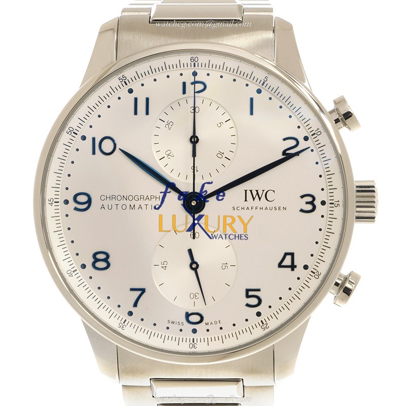 IWC Portuguese IW371617 Automatic Silver Dial Stainless Steel 41mm Replica Watch - Luxury Replica Watch