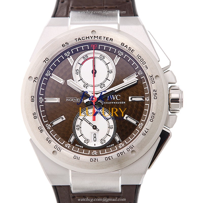 IWC INGENIEUR IW378511 Automatic Brown Dial Rubber Strap Steel Replica Watch - Luxury Replica Watch