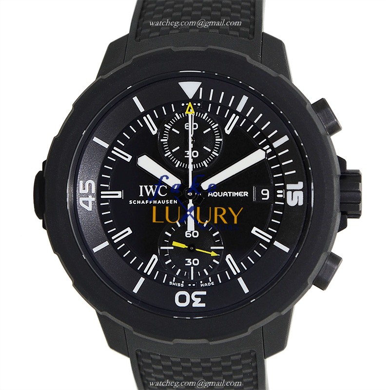 IWC Aquatimer IW379502 Automatic Stainless Steel Rubber Black Replica Watch - Luxury Replica Watch