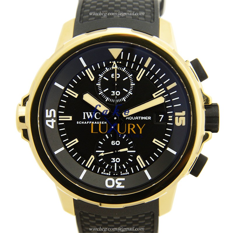 IWC IW379503 Aquatimer Replica Watch, Automatic Movement, Bronze Case, Black Dial - Luxury Replica Watch