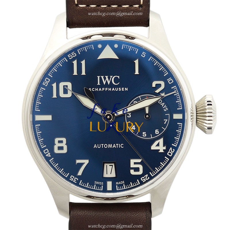 IWC IW500908 PILOTS Automatic Steel Blue Dial Brown Strap | IW500908 | Automatic | Steel | Replica - Luxury Replica Watch
