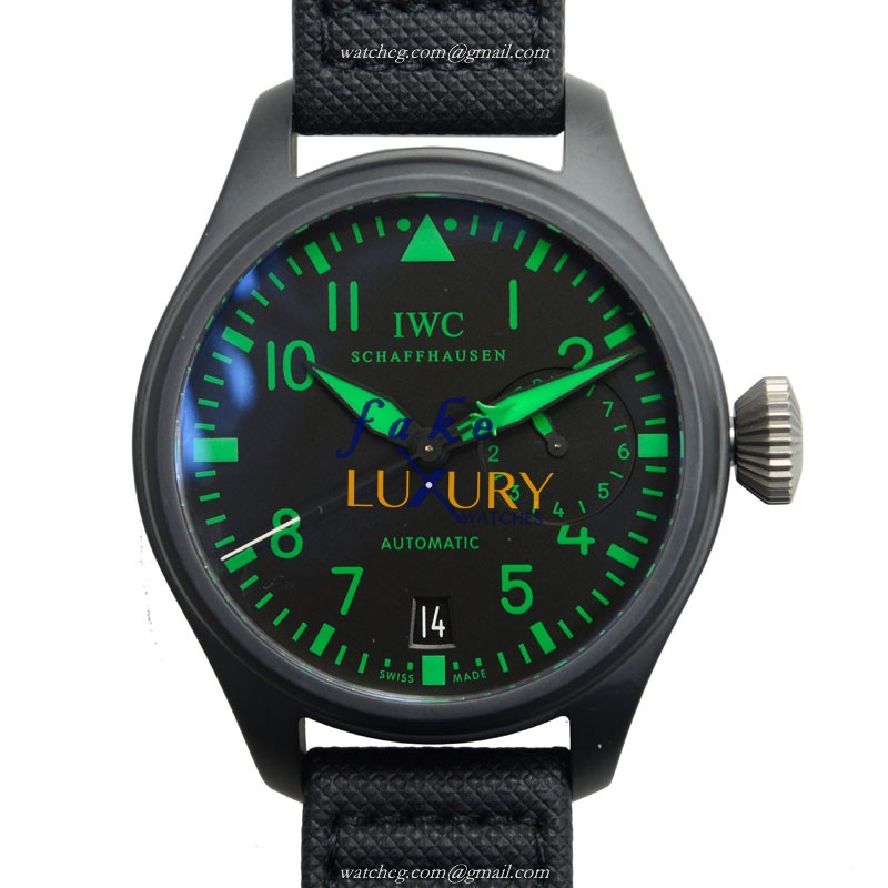 IWC IW501903 Replica Watch, Automatic Movement, Black Ceramic Case, Black Dial - Luxury Replica Watch