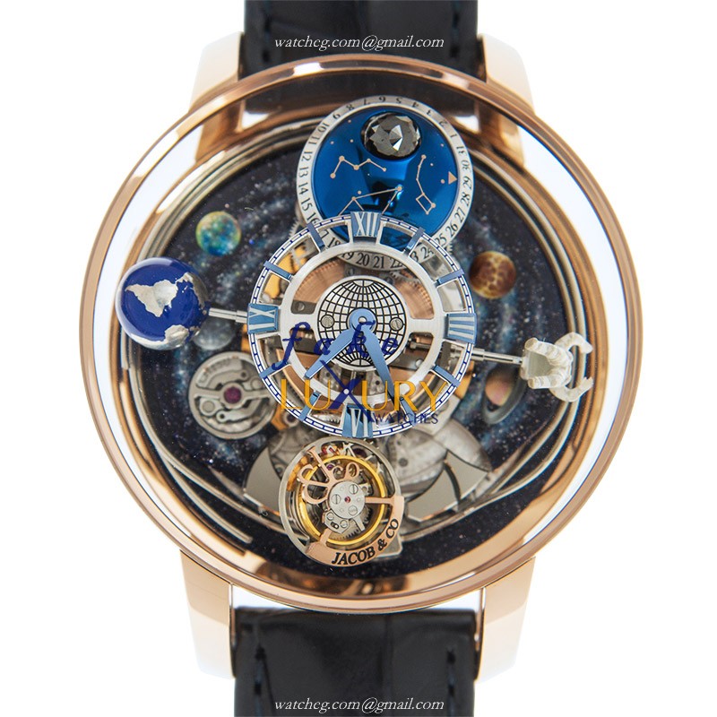 Jacob & Co AM500.40.AC.SD.CGE4S ASTRONOMIA Manual Wind 18kt Rose Gold Replica Watch - High-Quality - Luxury Replica Watch