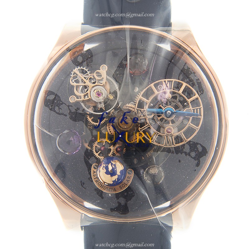 Jacob & Co AS300.40.AS.AK.A FL4A ASTRONOMIA SOLAR - Manual Wind - 18kt Rose Gold Case - Replica - Luxury Replica Watch