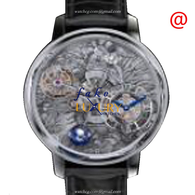 Jacob & Co AT100.30.AA.UA.BBALA Manual Wind 18kt White Gold Replica Watch - Ceramic Bezel, Swiss - Luxury Replica Watch