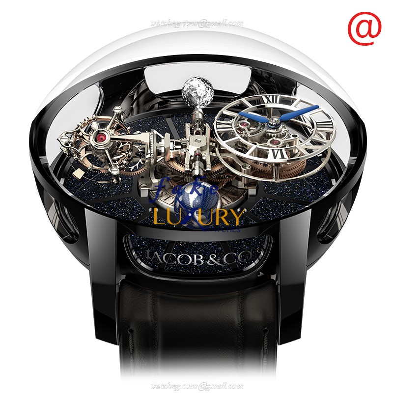 Jacob & Co. ASTRONOMIA - AT100.31.AC.SD.BCA4D - Manual Wind - 18kt White Gold Case - Replica Watch - Luxury Replica Watch