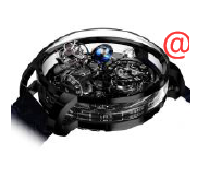 Jacob & Co AT110.31.AA.WD.ABALA Manual Wind 18kt Black Gold Replica Watch, 40mm Case, Sapphire - Luxury Replica Watch