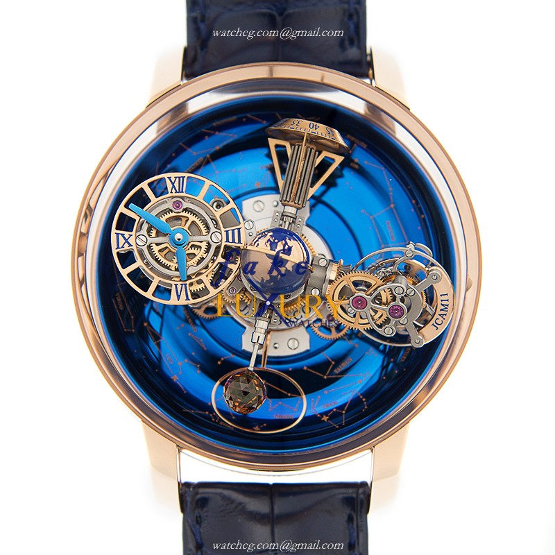 Jacob & Co AT110.40.AA.SD.A - ASTRONOMIA Manual Wind 18kt Rose Gold - Replica Watch - Ceramic Bezel - Luxury Replica Watch