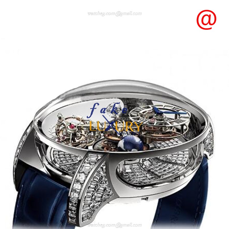 Jacob & Co AT800.30.BD.BD.BGE4A ASTRONOMIA - Manual Wind - 18kt White Gold - Replica Watch - Case - Luxury Replica Watch