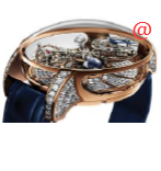 Jacob & Co AT800.40.BD.BD.AFL4D Astronomia Manual Wind 18kt Rose Gold Blue Alligator Replica Watch - Luxury Replica Watch