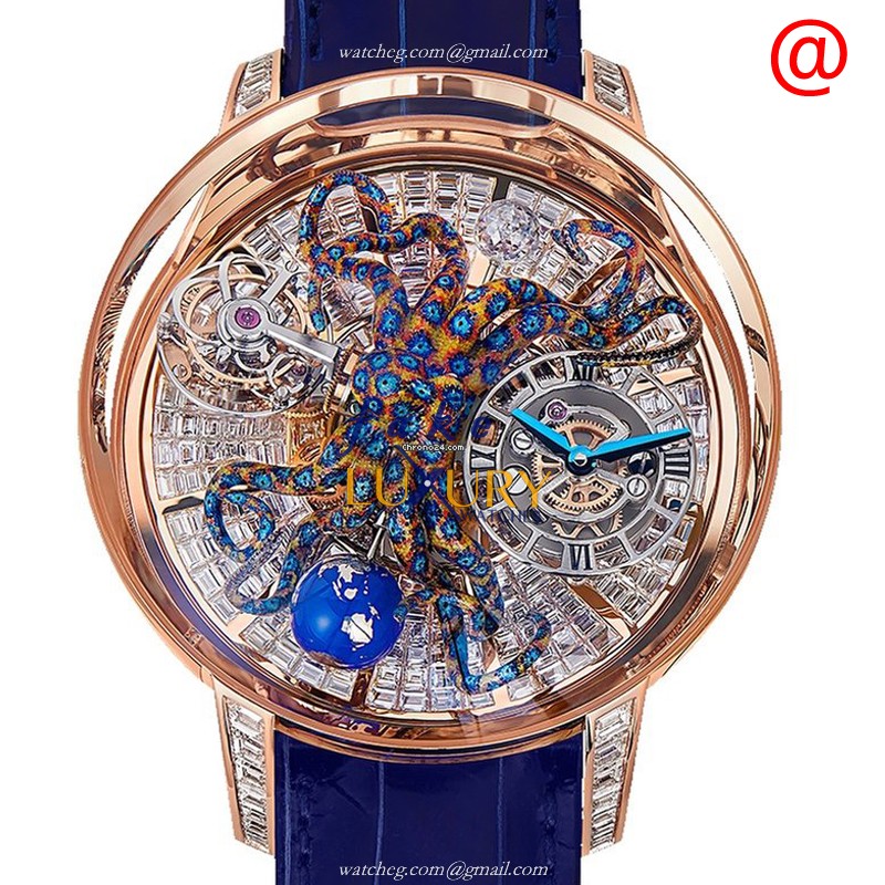 Jacob & Co AT802.40.BD.UA.AFL4D - Manual Wind - 18kt Rose Gold - Replica Watch - Case: 50mm - Dial - Luxury Replica Watch