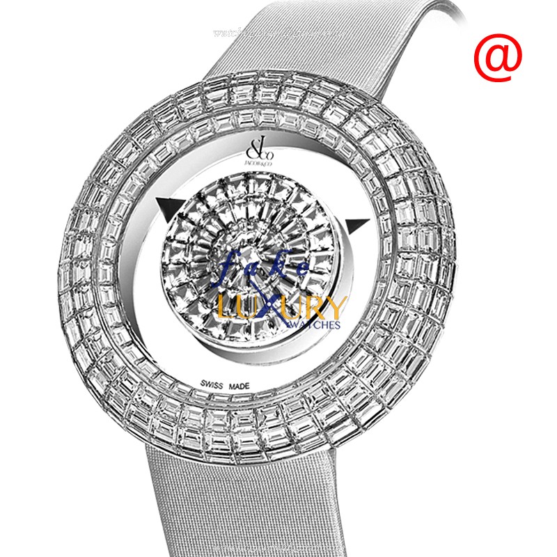 Jacob & Co BM526.30.BD.BD.ASB4A Manual Wind 18kt White Gold Replica Watch, Ceramic Bezel, Swiss - Luxury Replica Watch