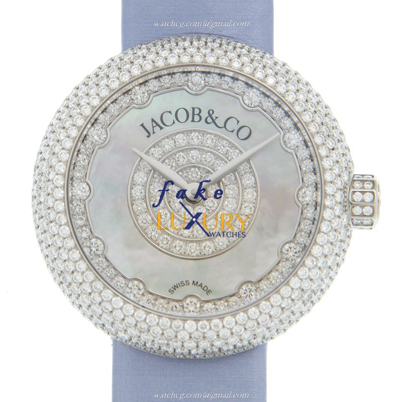 Jacob & Co BQ020.10.RD.PL.ABSAA Replica Watch - Quartz Movement, Stainless Steel & Diamond Case - Luxury Replica Watch